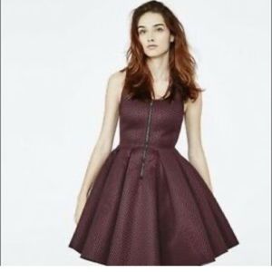 Maje Dresses Burgundy Cocktail Dress By Maje